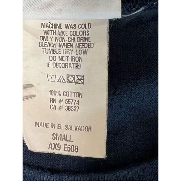 Simply Southern AX9 E608 Graphic T-shirt "Sail Away" Navy Blue LS Shirt Small - Picture 8 of 10